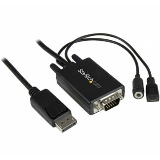 StarTech DP2VGAAMM3M 10ft DP to VGA Adapter Cable with Audio