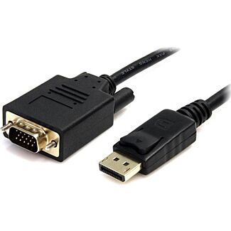 StarTech DP2VGAMM3B 3ft DisplayPort DP to VGA Adapter