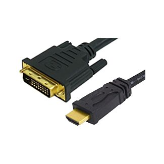 Comsol HDMI-DVI-01 1M HDMI Male to DVI-D Male Cable