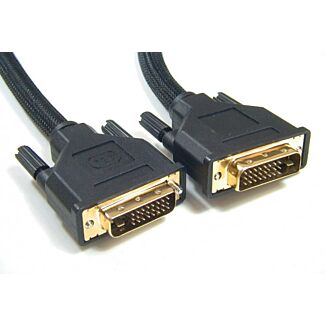 Astrotek AT-DVID-MM-4.5 DVI-D Cable 5m - 24+1 pins Male to Male Dual Link 30AWG OD8.6mm Gold Plated RoHS