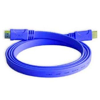 Flat HDMI 3M High Speed Cable Blue Color 3MHDMIBL