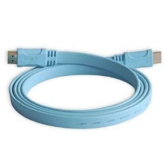 Flat HDMI 5M High Speed Cable Blue Color 5MHDMIBL