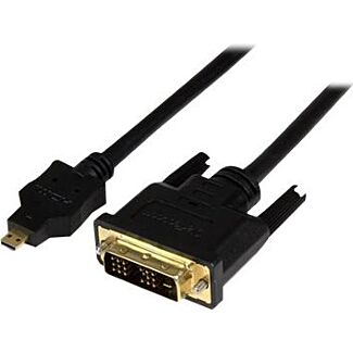 StarTech HDDDVIMM1M 1m Micro HDMI to DVI-D Cable - M/M