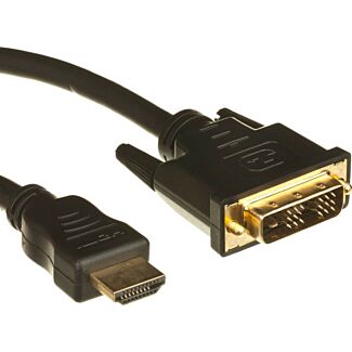 StarTech HDDVIMM2M 2m High Speed HDMI to DVI Cable