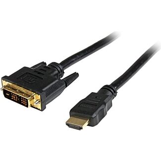 StarTech HDDVIMM3M 3m High Speed HDMI to DVI Cable