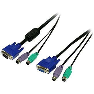 StarTech SVPS23N1_6 6 ft 3-in-1 PS/2 KVM Cable