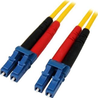 StarTech SMFIBLCLC10 10m SM Duplex Fiber Patch Cable LC to LC