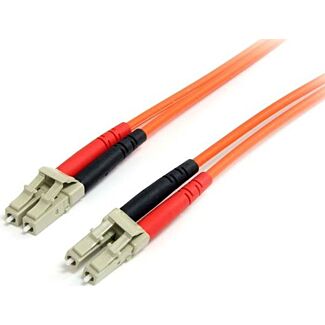 StarTech FIBLCLC5 5m Multimode Fiber Patch Cable LC - LC