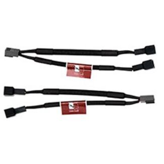 Noctua 3pin 11cm Fan Power Splitter Cable 2 Pack NA-SYC2