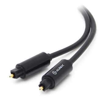 Alogic TL-AD-01 Premium 1m Fibre Toslink Digital Audio Cable -  Male to Male