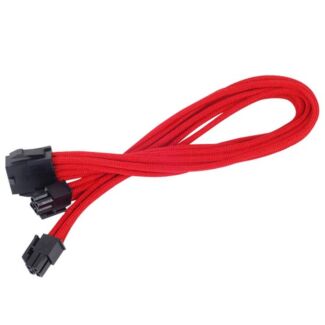 Silverstone SST-PP07-EPS8R EPS-8pin to EPS/ATX-4+4pin(300mm), Red