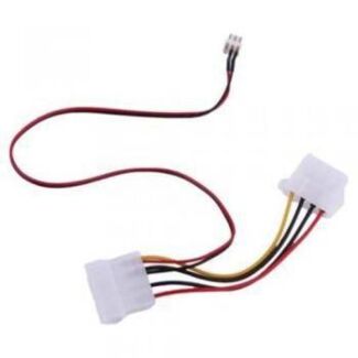 Chassis Fan Power Cable (4pin Molex to 3pin) 4ATX-3PIN