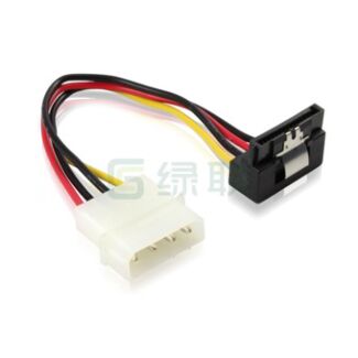 Molex MDSATA Male to Down Angle SATA Power Female Cable