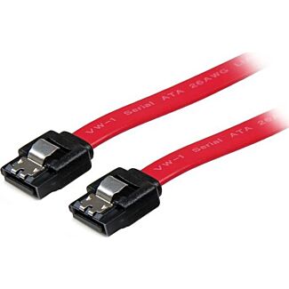 StarTech LSATA18 18in Latching SATA Cable