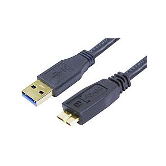 Comsol USB3-AMB-01 1M USB 3.0 Cable (A) Male - Micro (B) Male - 4.8Gbps