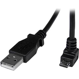 StarTech USBAUB2MD 2m USB to Down Angle Micro USB Cable