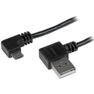 StarTech USB2AUB2RA2M 2m 6 ft Right Angle Micro-USB Cable