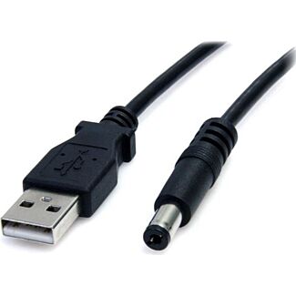 StarTech USB2TYPEM2M 2m USB to 5.5mm Type M Barrel Cable