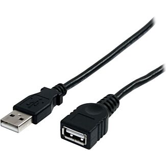 StarTech USBEXTAA6IN 6in USB 2.0 Ext Adapter Cable A to A M/F