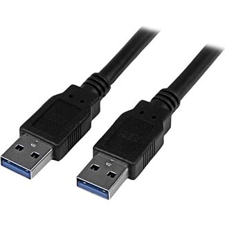 StarTech USB3SAA3MBK 3m 10 ft USB 3.0 Cable - A to A - M/M