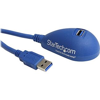 StarTech USB3SEXT5DSK 5 ft Desktop USB 3.0 Extension Cable