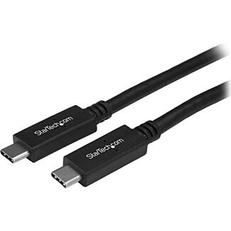 StarTech USB315CC1M 3 ft USB C to USB C Cable - M/M - 5Gbps