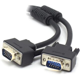 Alogic VGA-MM-15 15m VGA/SVGA Premium Shielded Monitor Cable With Filter - Male to Male