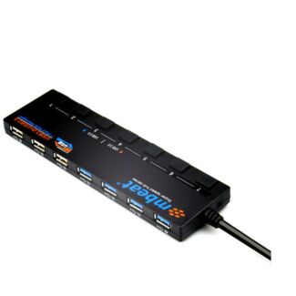 mbeat USB-M43HUB 7-Port USB3.0 & USB2.0 Hub Manager with Switches