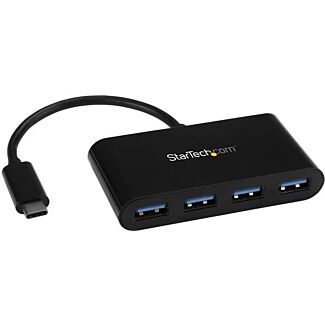 StarTech HB30C4AB 4 Port USB 3.0 Hub - USB-C to 4x USB-A