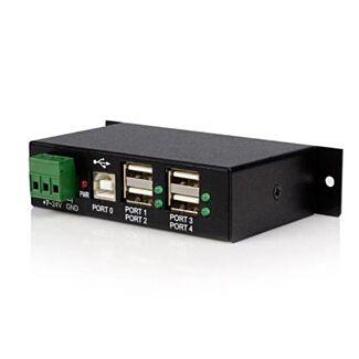 StarTech ST4200USBM Mountable 4 Port Rugged USB Hub