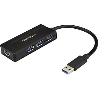 StarTech ST4300MINI 4 Port USB 3.0 Hub with Charge Port