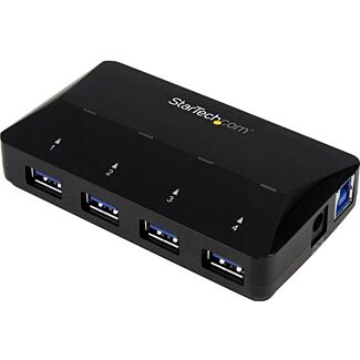 StarTech ST53004U1C 4-Port USB 3.0 Hub plus 2.4A Charge Port