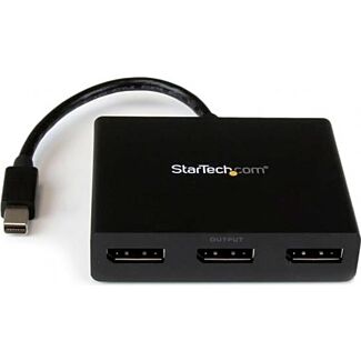 StarTech MSTMDP123DP Triple Head Mini DP 1.2 to 3xDP MST Hub