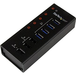 StarTech ST4300U3C3 4 Port Powered USB 3.0 Hub