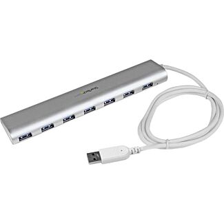 StarTech ST73007UA 7 Port Compact USB 3.0 Hub - Aluminum