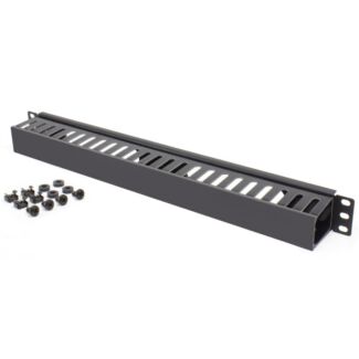 Serveredge CMR-1RU-24 1 RU Horizontal 24 SLOTS Metal Cable Management Rail