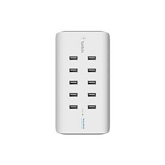 BELKIN B2B139AU 10 PORT USB CHARGER, USB-A(10), 2.4A, 1 YR WITH $5000 CEW