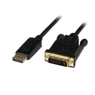 StarTech DP2DVIMM3BS 3 ft DisplayPort to DVI Converter Cable