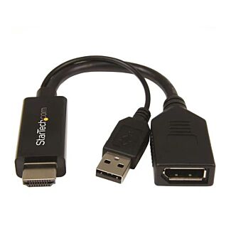 StarTech HD2DP HDMI to DisplayPort Converter - 4K 30Hz