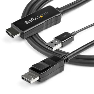 Startech HD2DPMM2M HDMI to DisplayPort Adapter Cable 4K