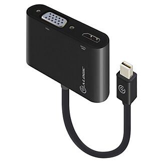 Alogic MDP-VGHD4K-ADP 2-in-1 Mini DisplayPort to HDMI VGA Adapter