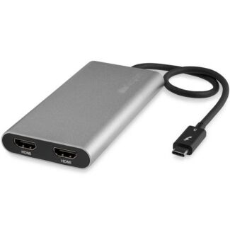 StarTech TB32HD24K60 Thunderbolt 3 to Dual HDMI - 4K 60Hz