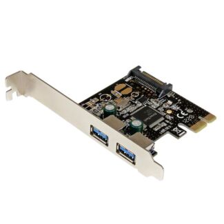 StarTech PEXUSB3S23 2 Port PCIe USB 3.0 Card w/ SATA Power