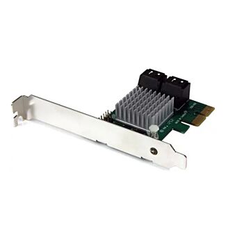 StarTech PEXSAT34RH 4 Port PCIe SATA III Controller Card