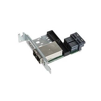 Supermicro AOM-SAS3-8I8E-LP 8-port Mini SAS HD Int-to-Ext cable adapter w/ LP bracket