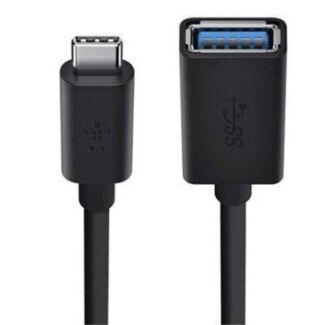 Belkin F2CU036btBLK USB 3.0 USB-C to USB A Adapter