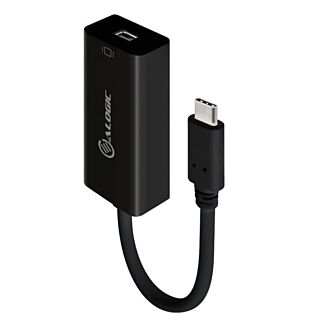 Alogic UCMDP-ADP 10cm USB-C to Mini DisplayPort Adapter