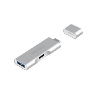 mBeat MB-UTC-02 Attache Duo Type-C To USB 3.1 Adapter With Type-C Port