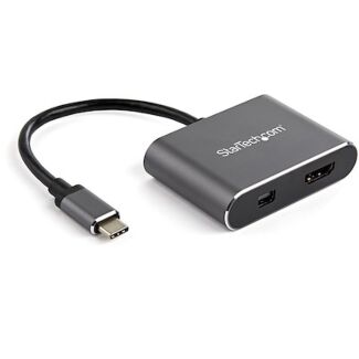 STARTECH CDP2HDMDP USB-C to HDMI or mDP 2-in-1 Adapter