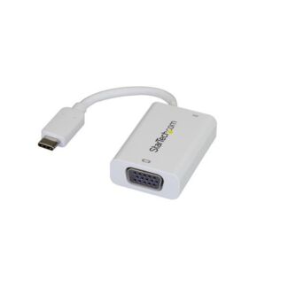 STARTECH CDP2VGAUCPW USB C to VGA Adapter with Power Delivery